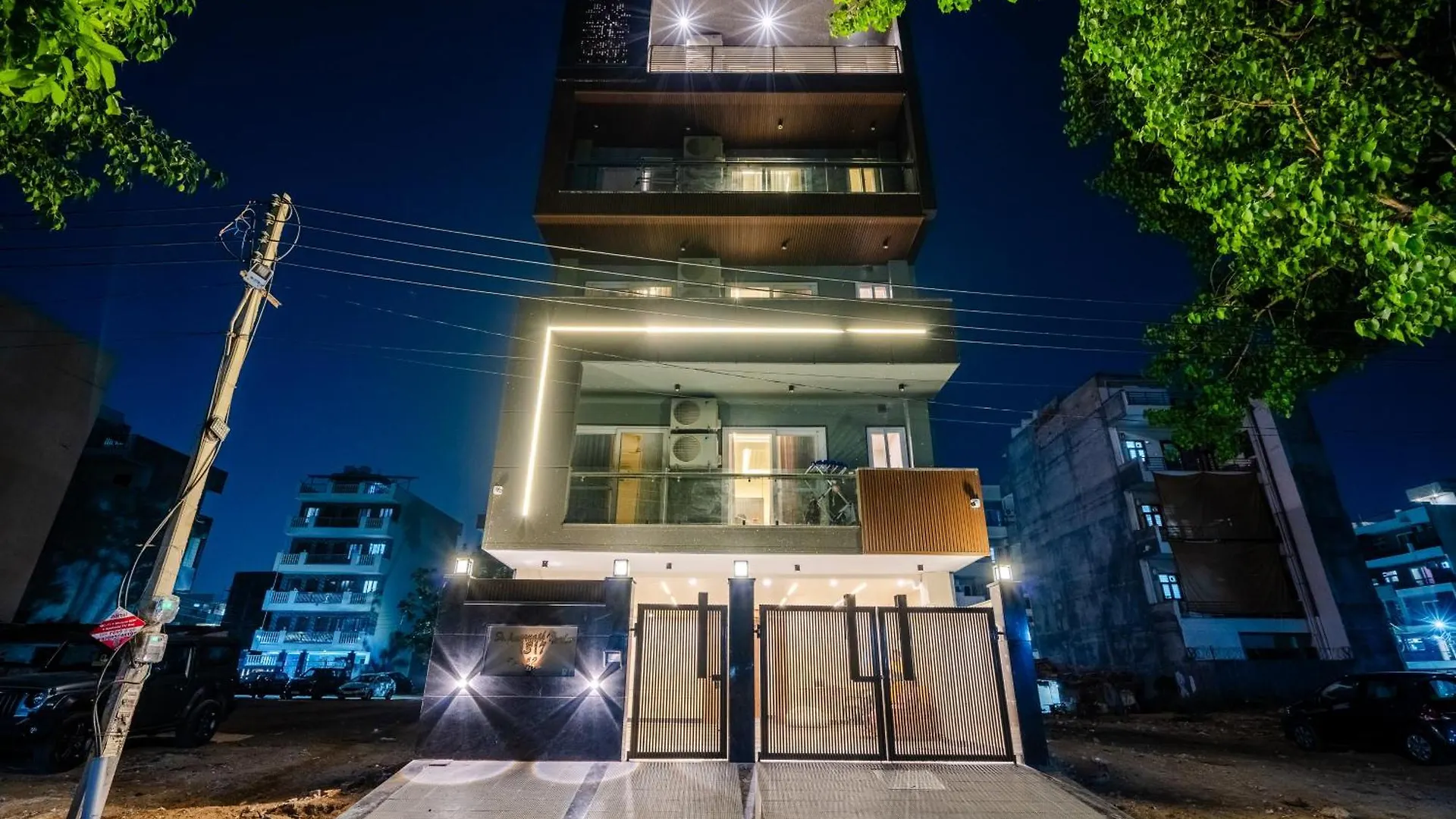 Lime Tree 1Bhk Service Apartment Near Artemis Hospital Sector 52 Gurgáon